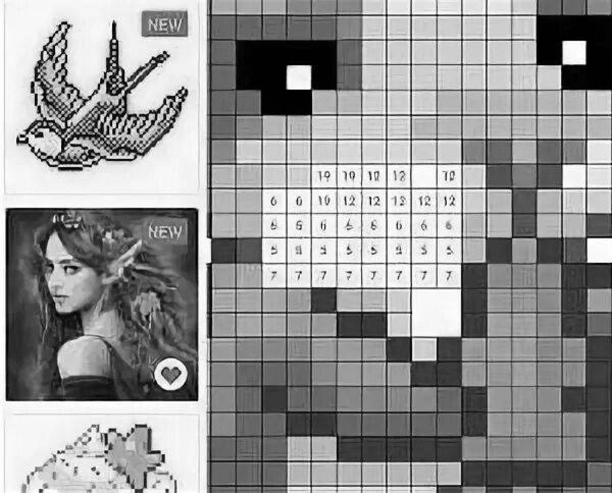 Fascinating sandbox coloring by numbers