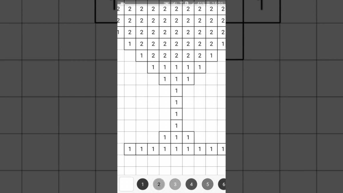 Fun coloring by numbers sandbox