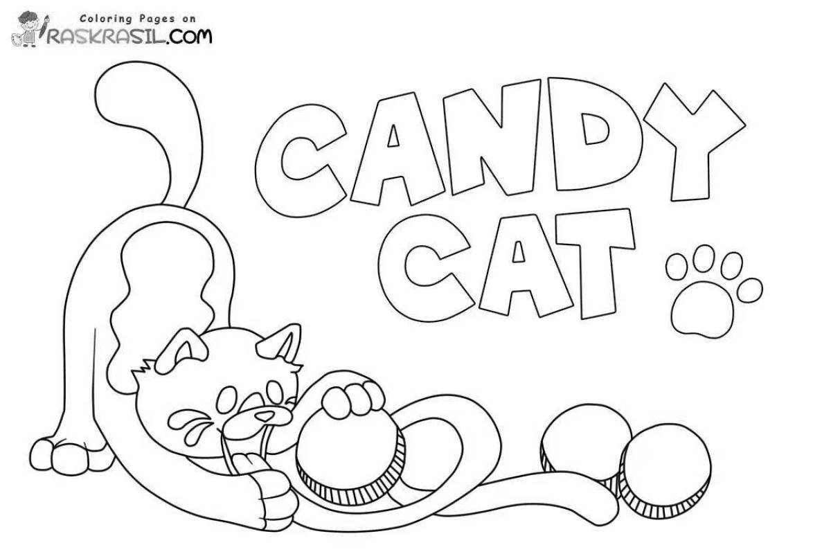 Live candy cat from poppy playtime