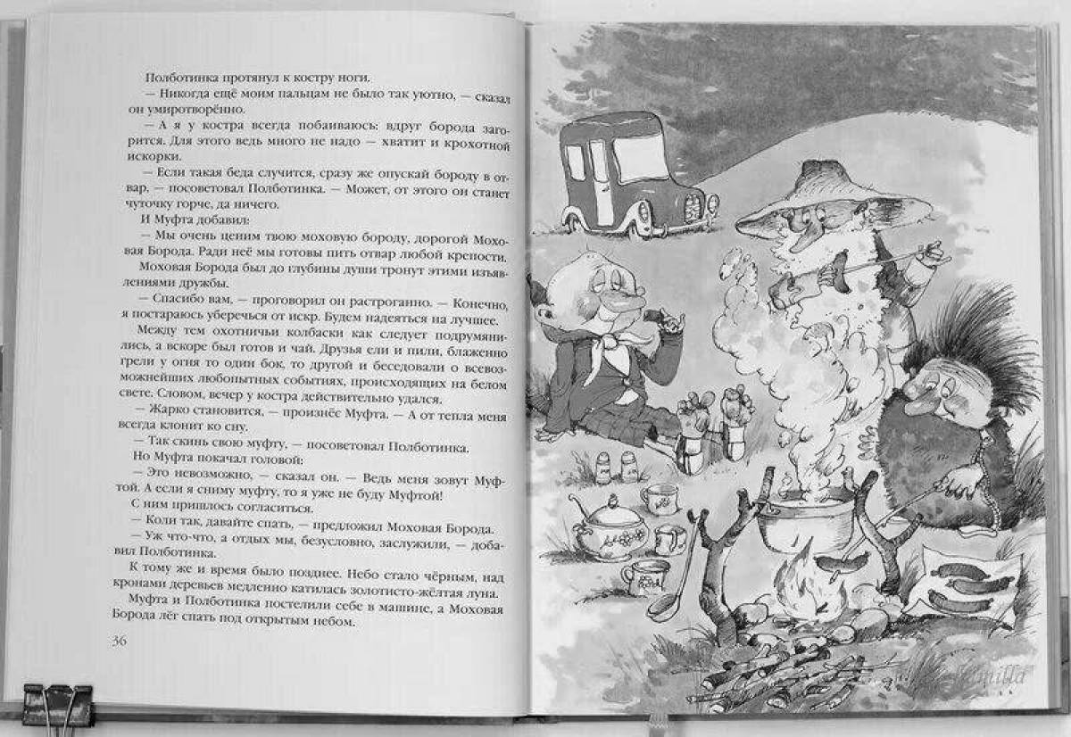 Веселый полусапожок и моховая борода