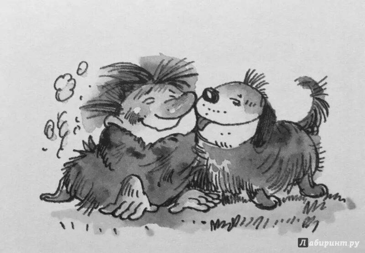 Изысканная муфта для полуботинок и моховая борода