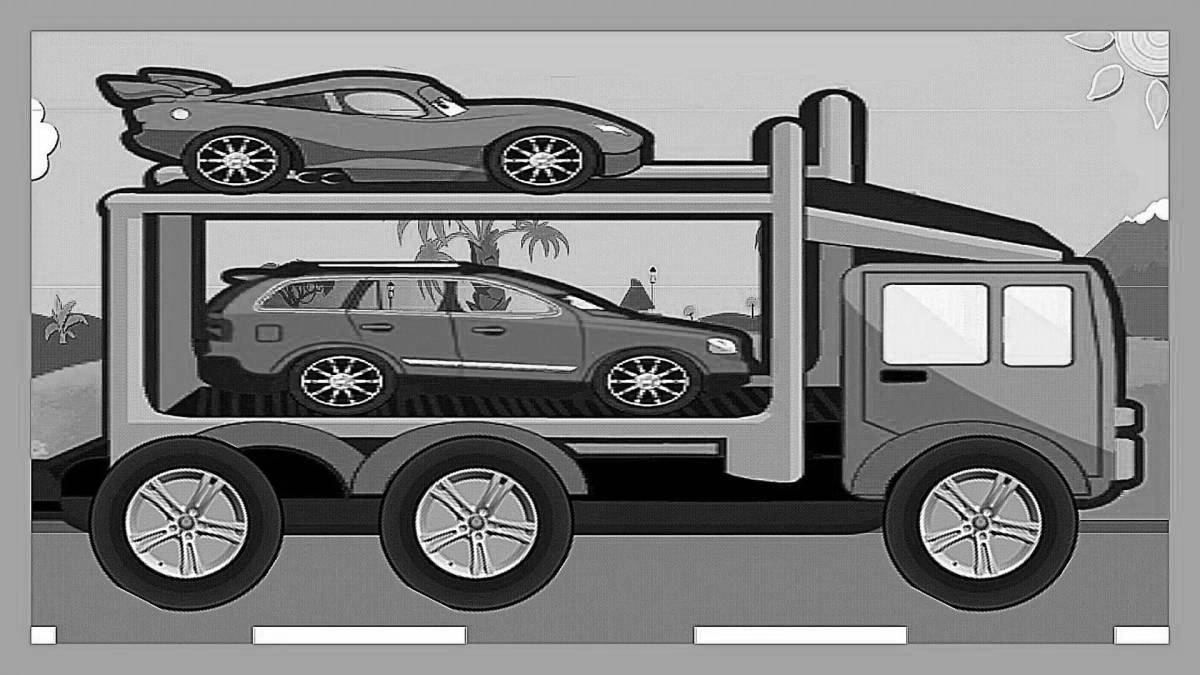 A fascinating animated series about cars