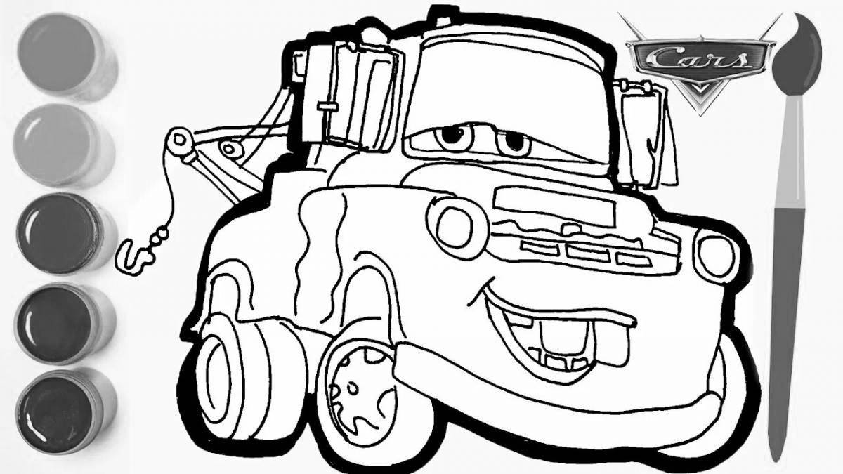 Cartoon cars all series in a row #5