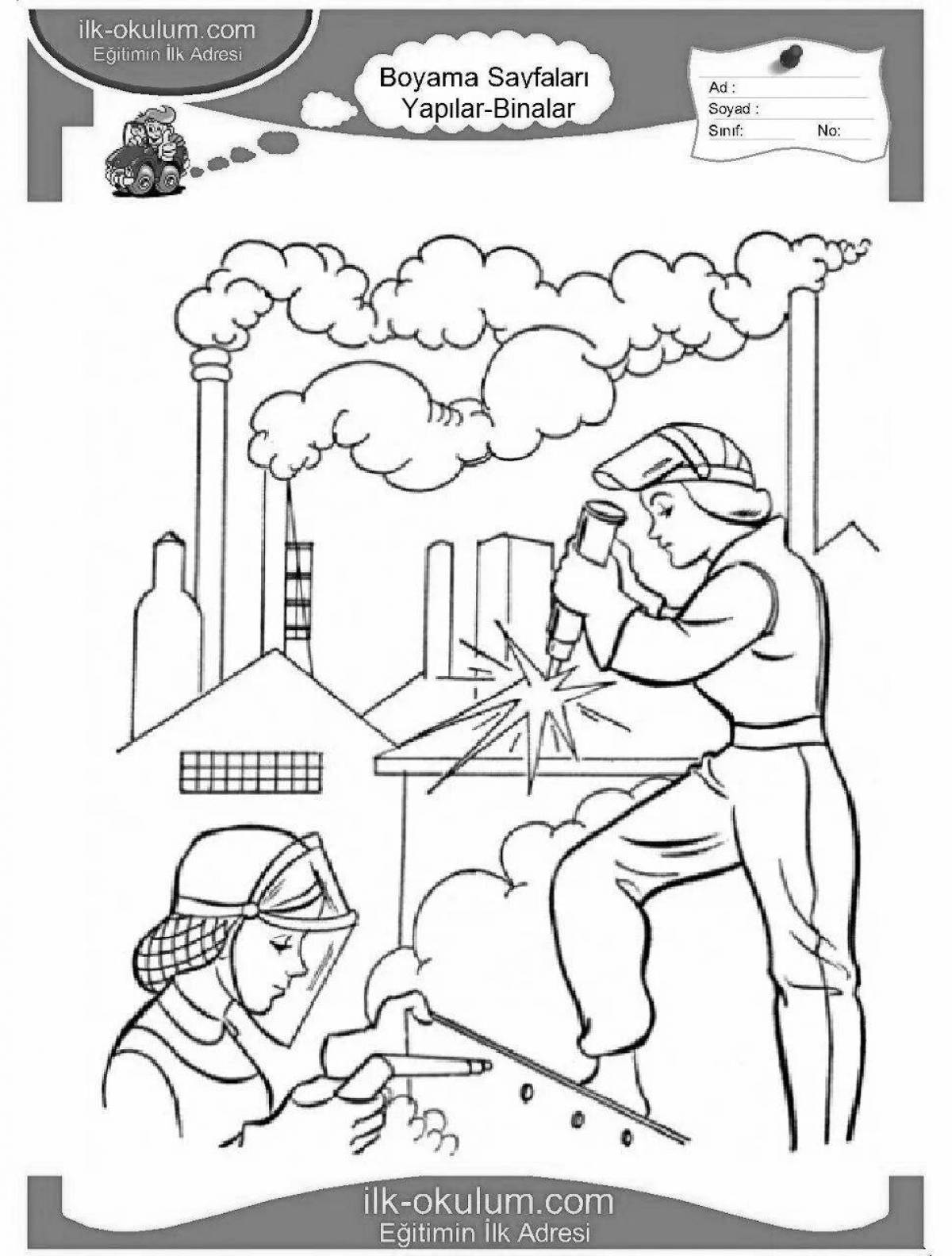 Occupational safety drawings through the eyes of children #3