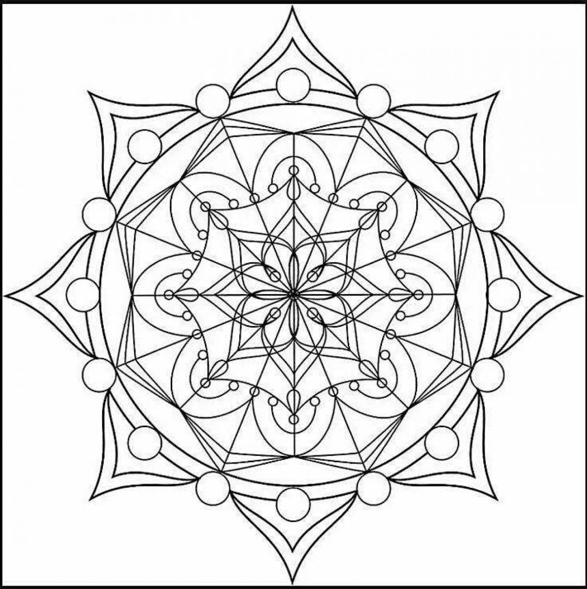 Generous wish fulfillment mandala