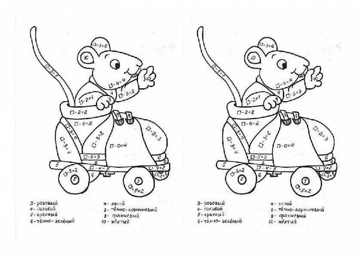 Entertaining addition and subtraction within 10 Grade 1