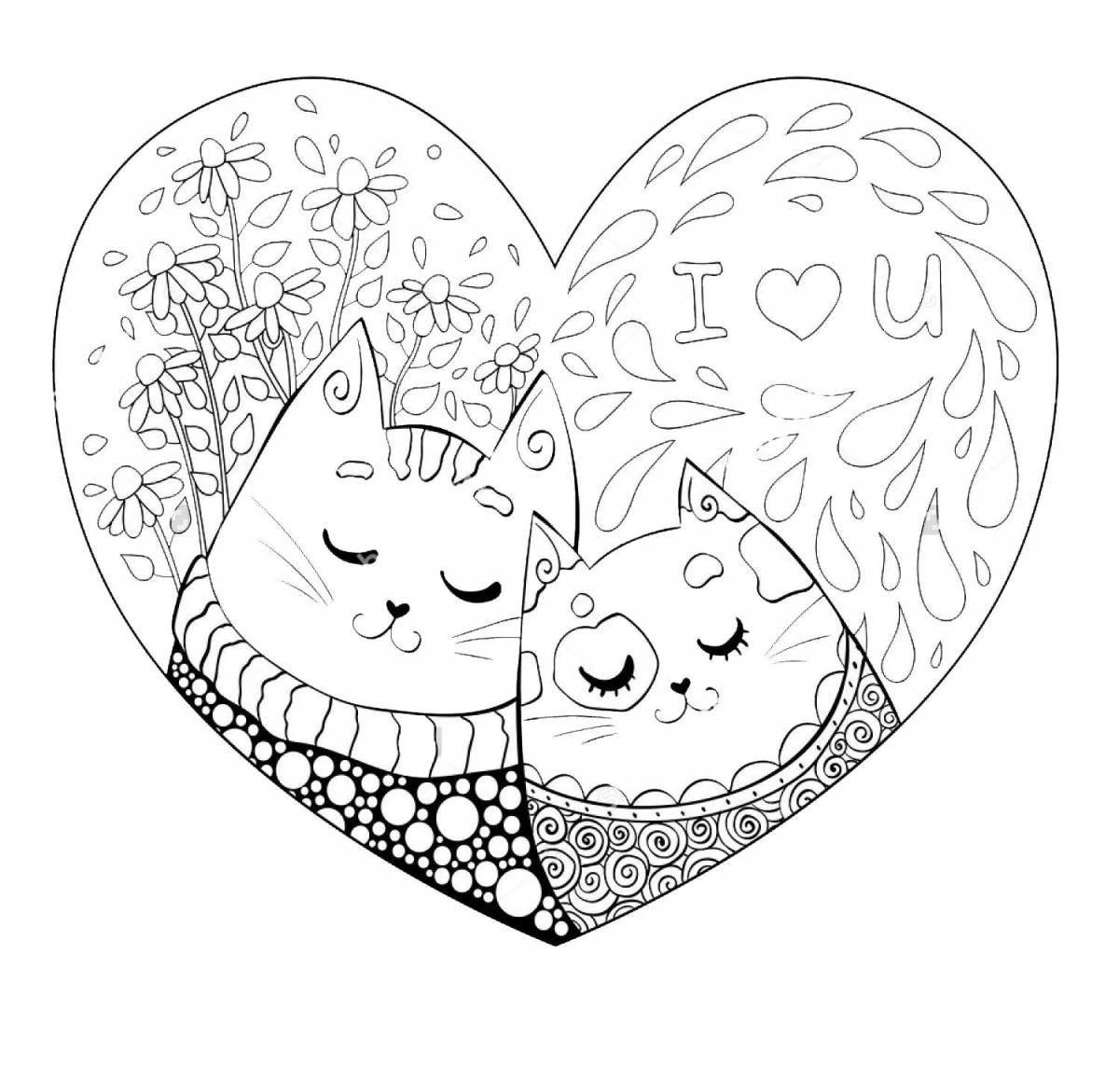 Amazing coloring pages for girls 12 years old - cats