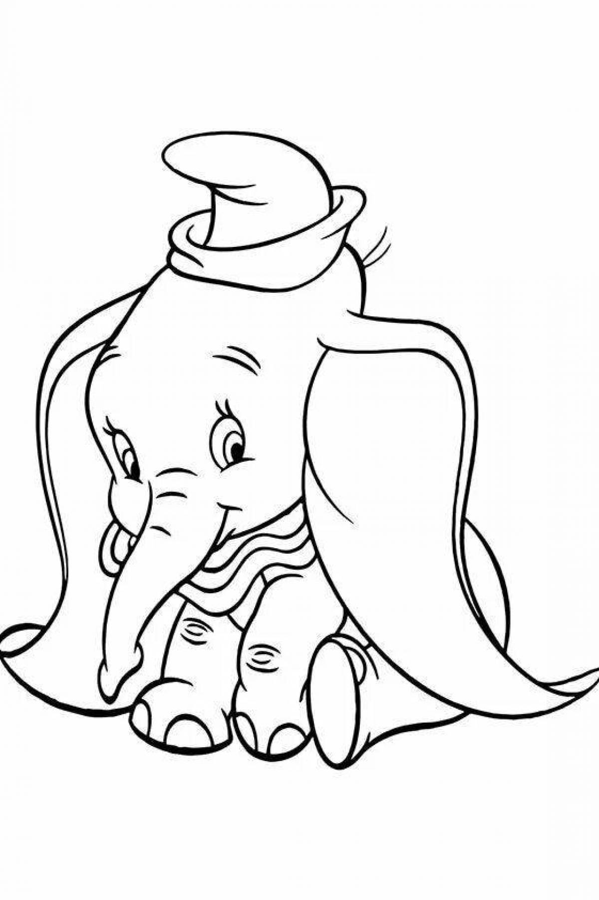 Colorful jumbo coloring page