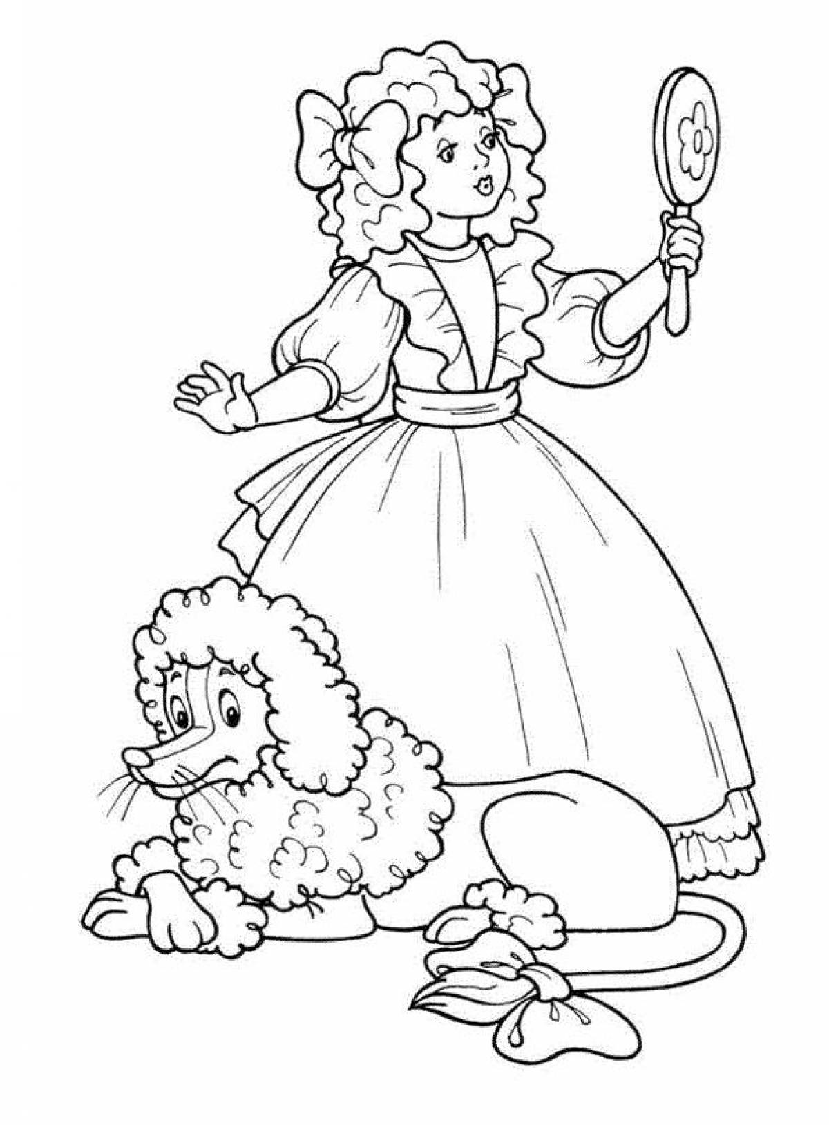 Malvina and poodle artemon