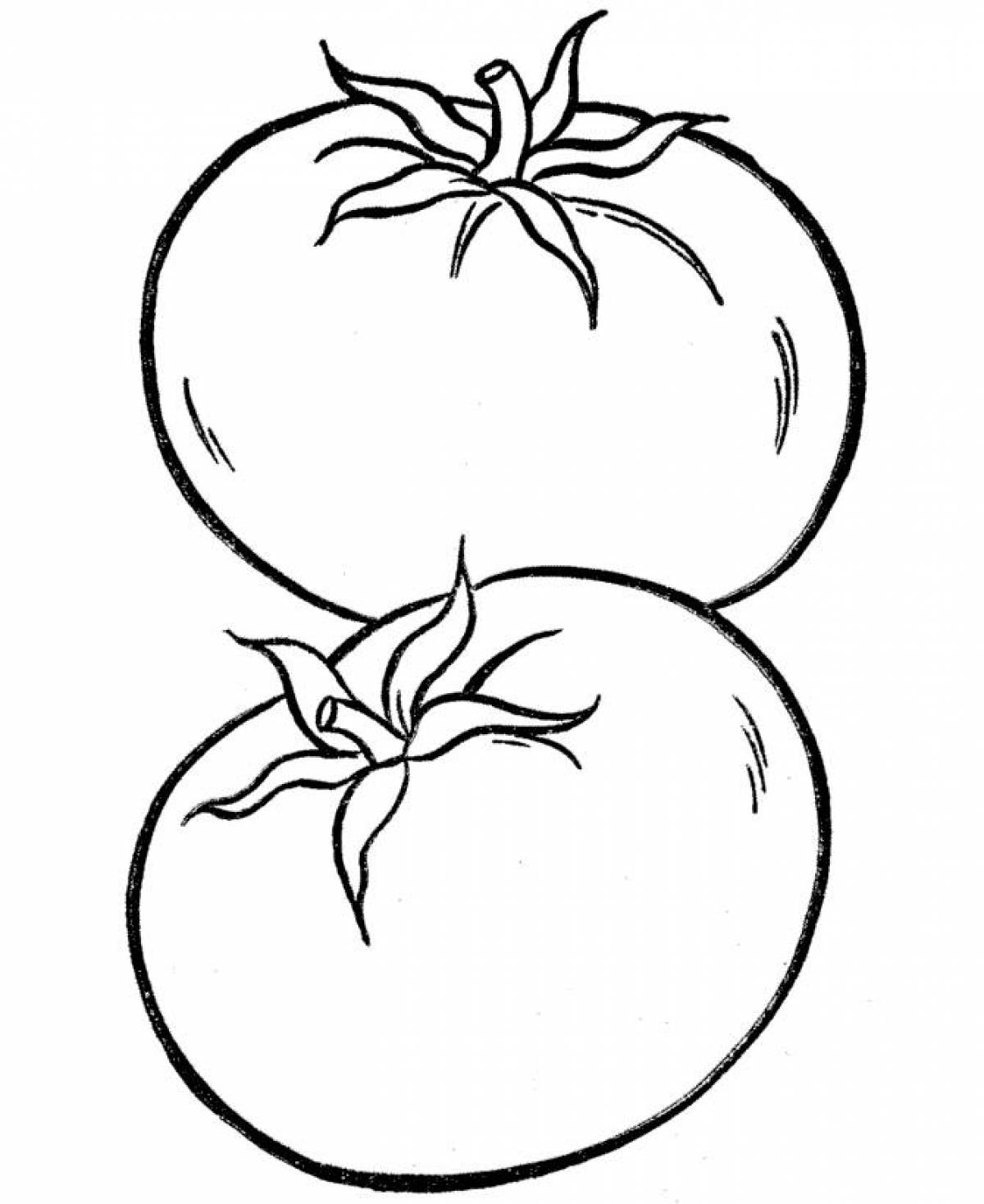 Two tomatoes