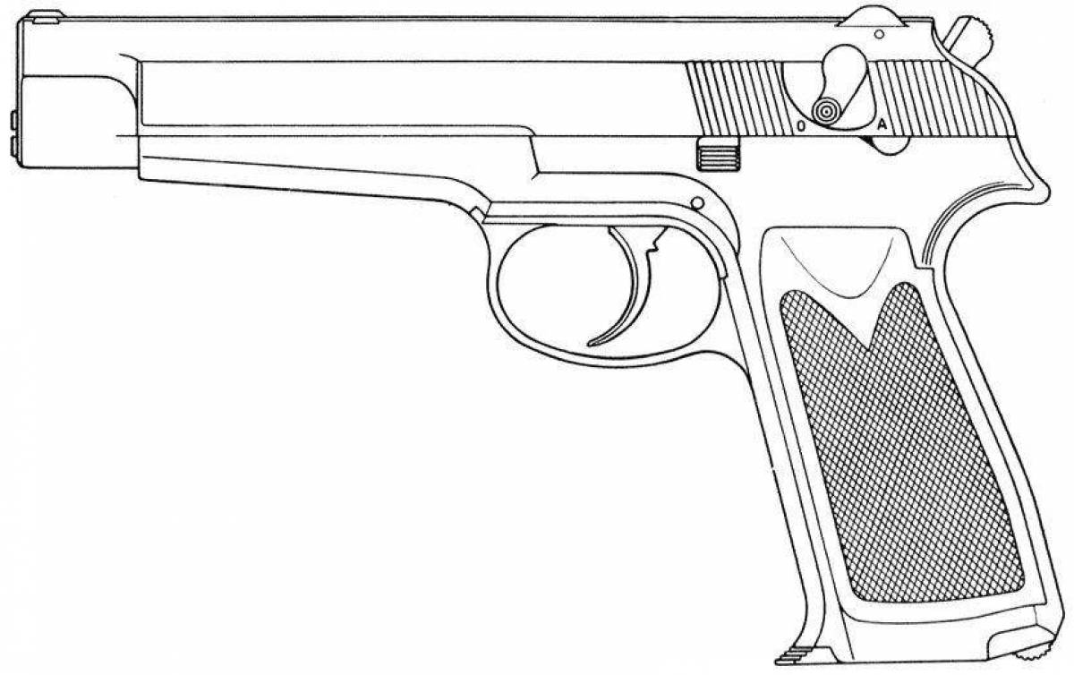 Рисунки пистолета пм