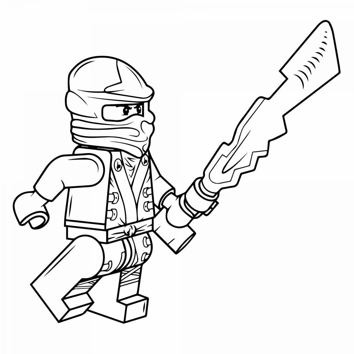 Ninjago coloring book