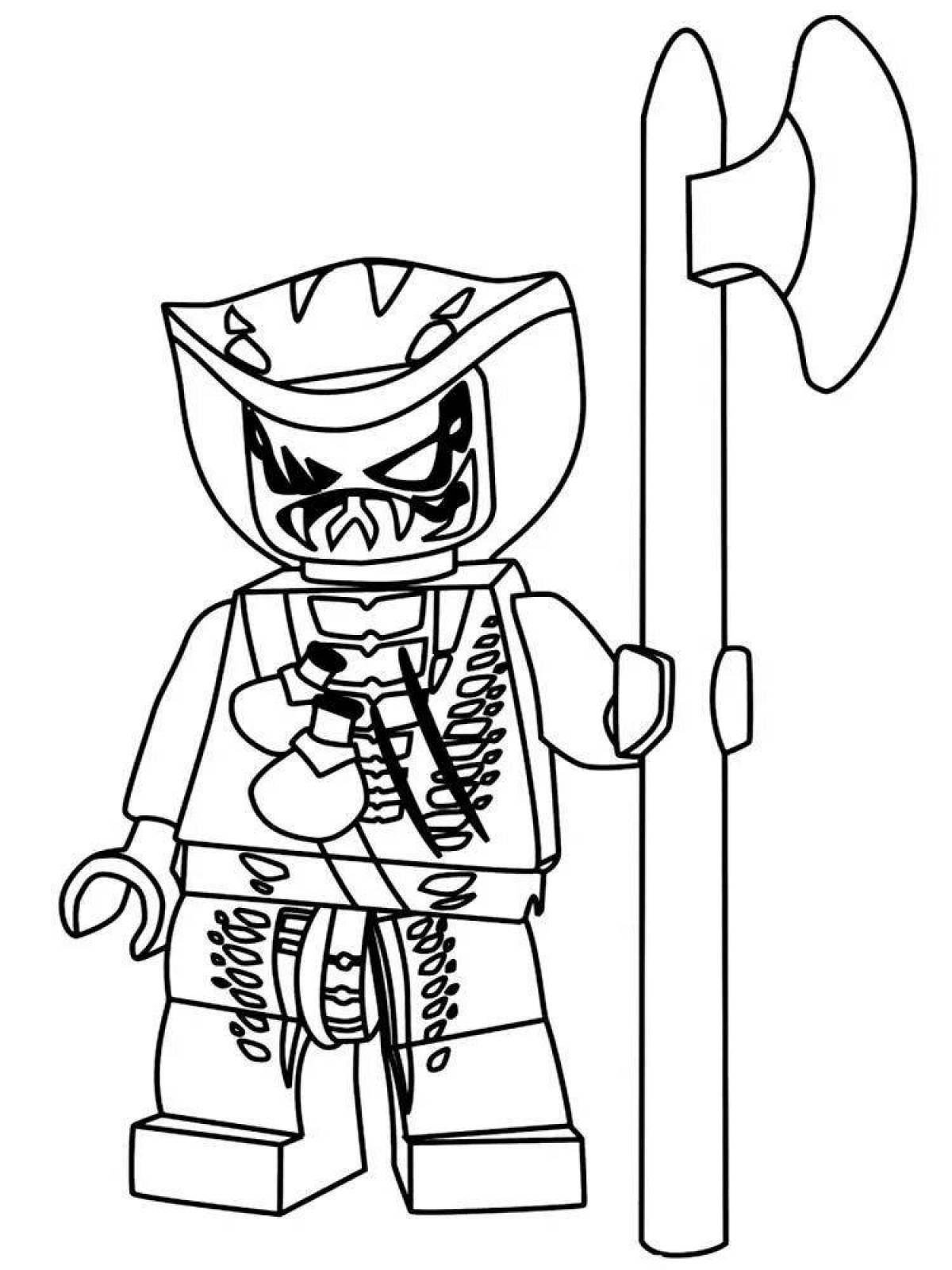 Nice ninjago coloring book