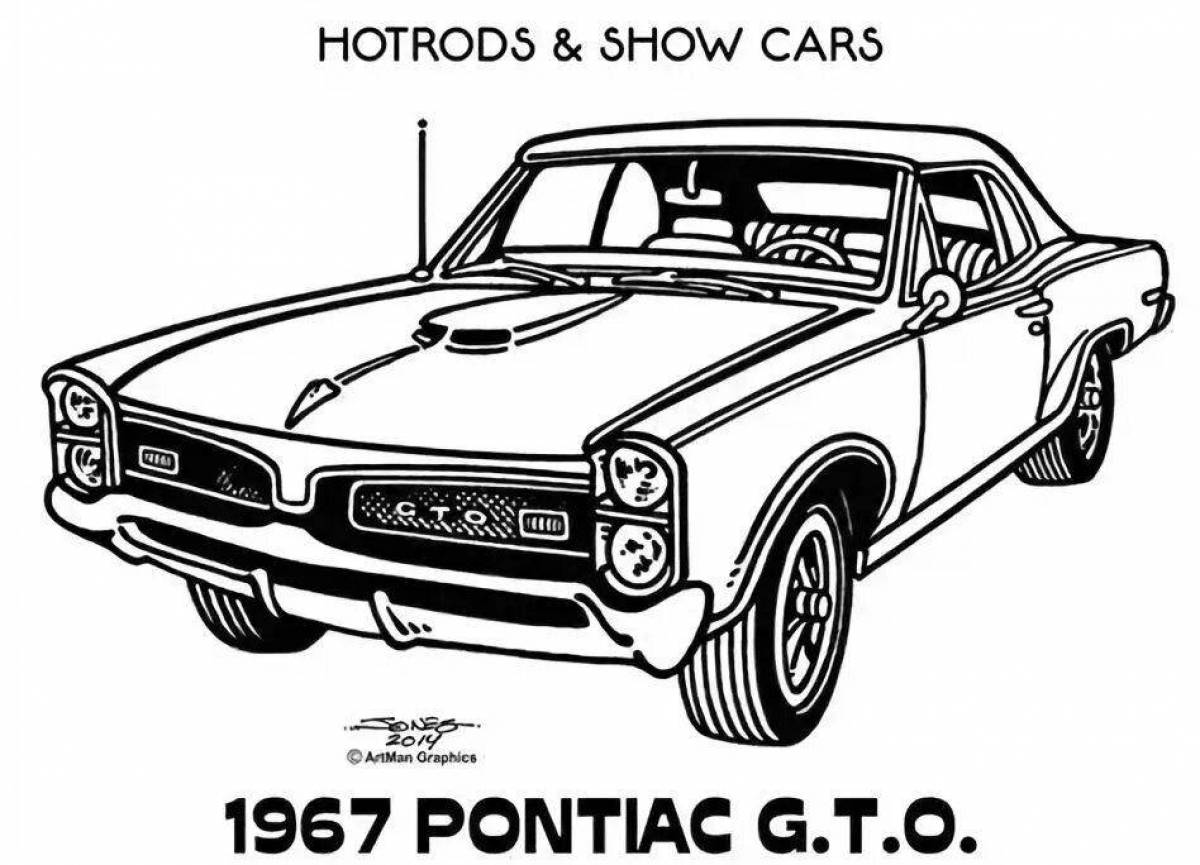 Fun coloring pontiac