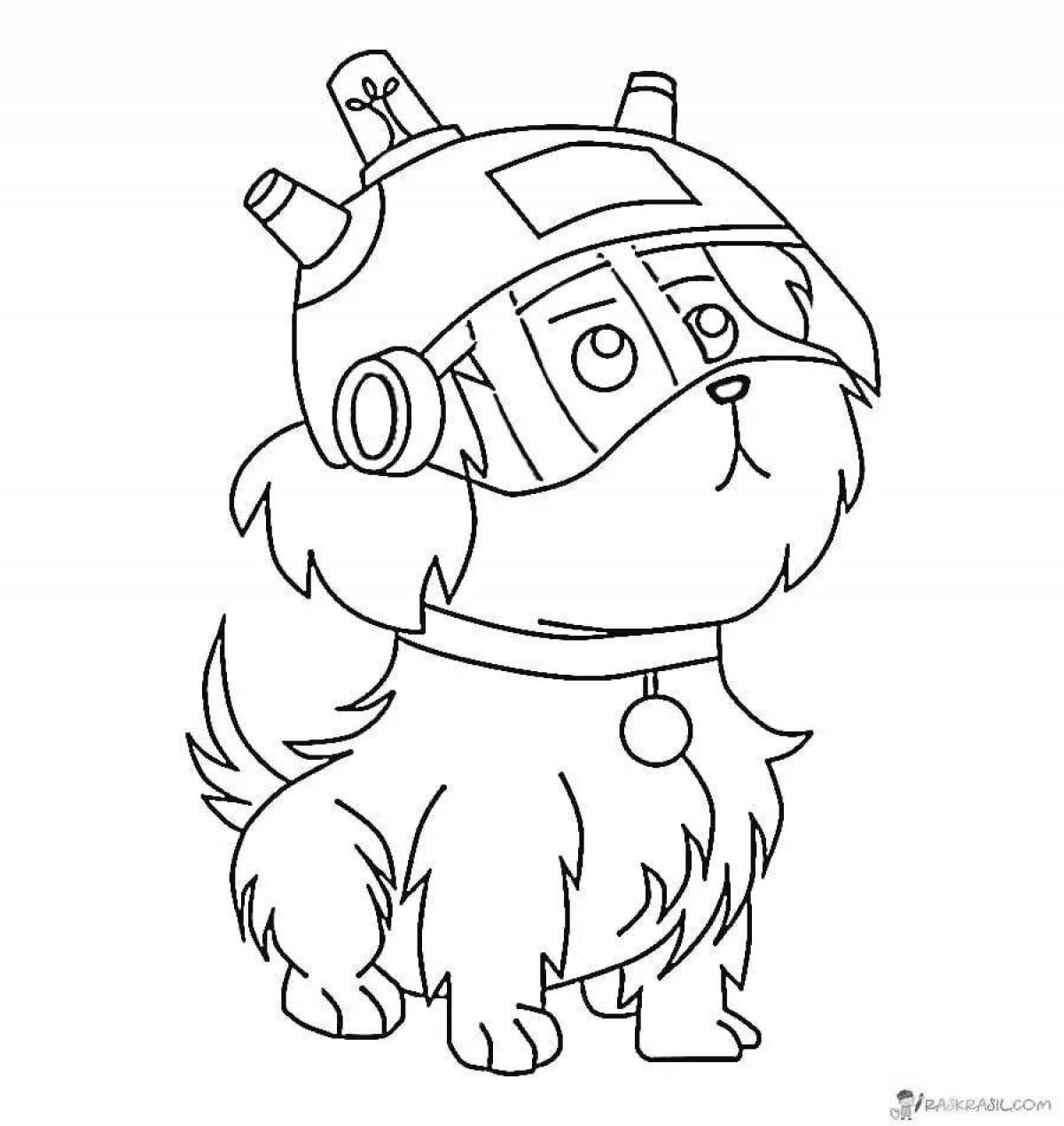 Rick Explosion coloring book