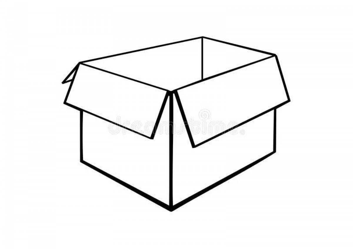 Luminous box coloring book