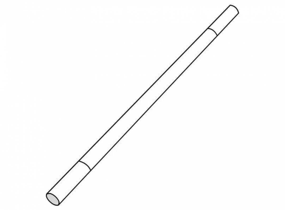 Раскраска игристая палочка