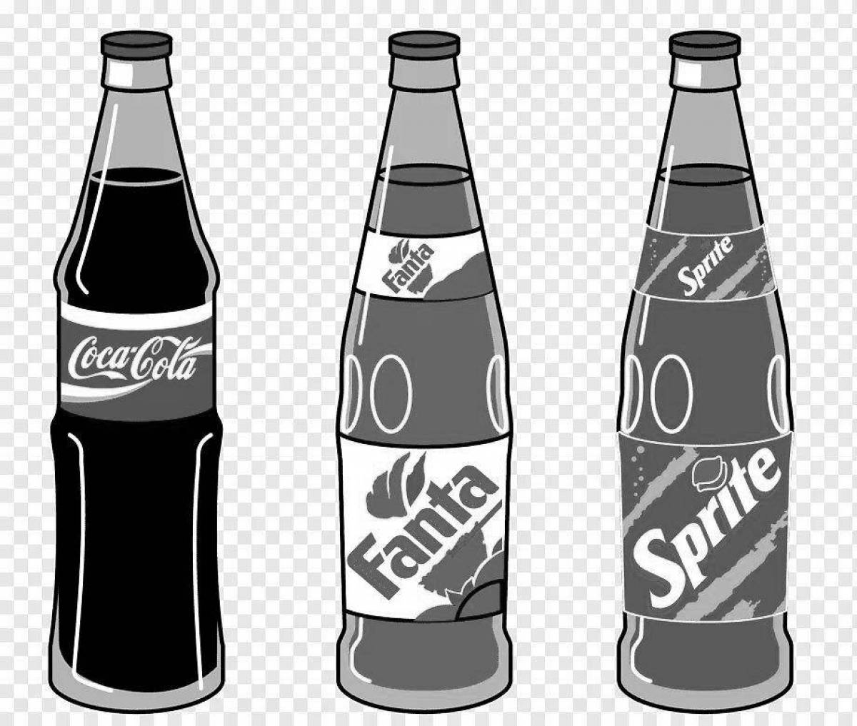 Очаровательная раскраска fanta