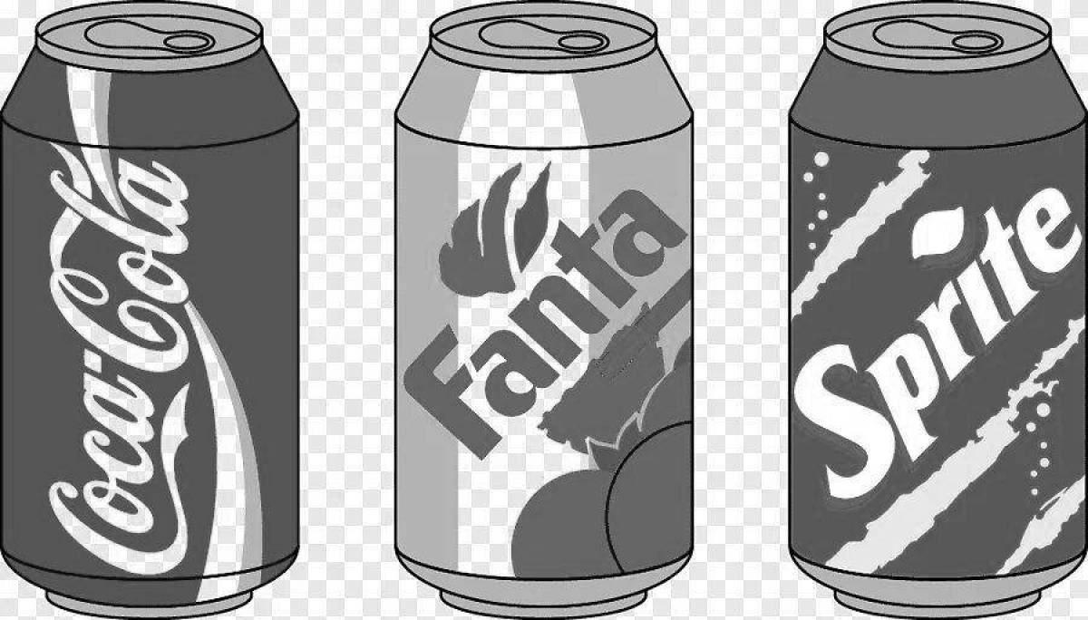 Живая раскраска фанта