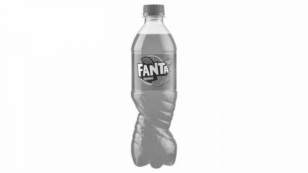 Coloring page holiday fanta