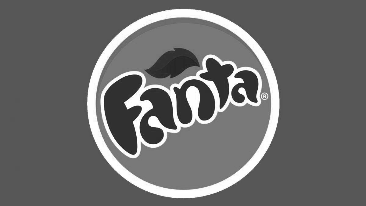 Великолепная раскраска фанта