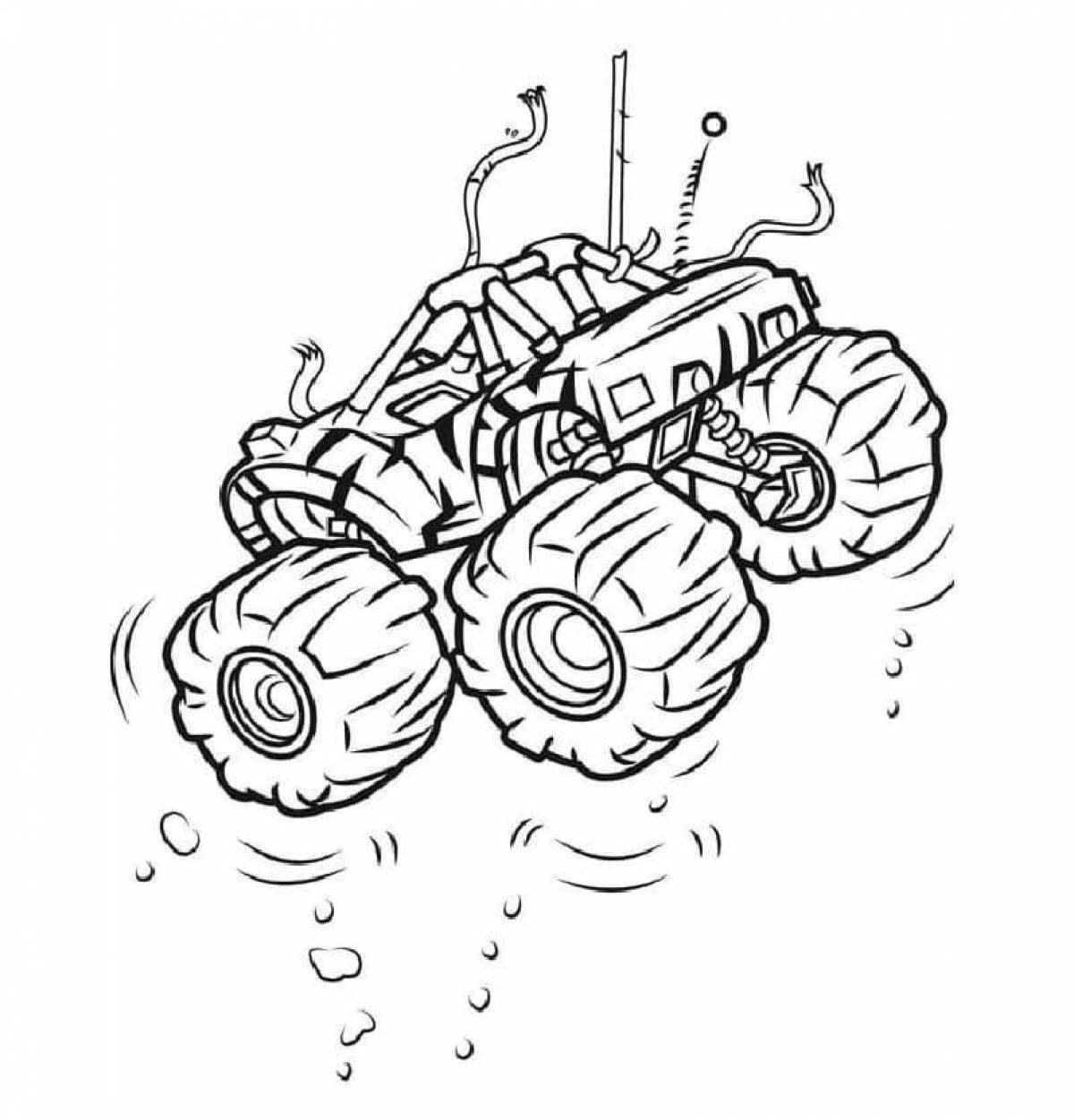 Красочная страница раскраски рычания