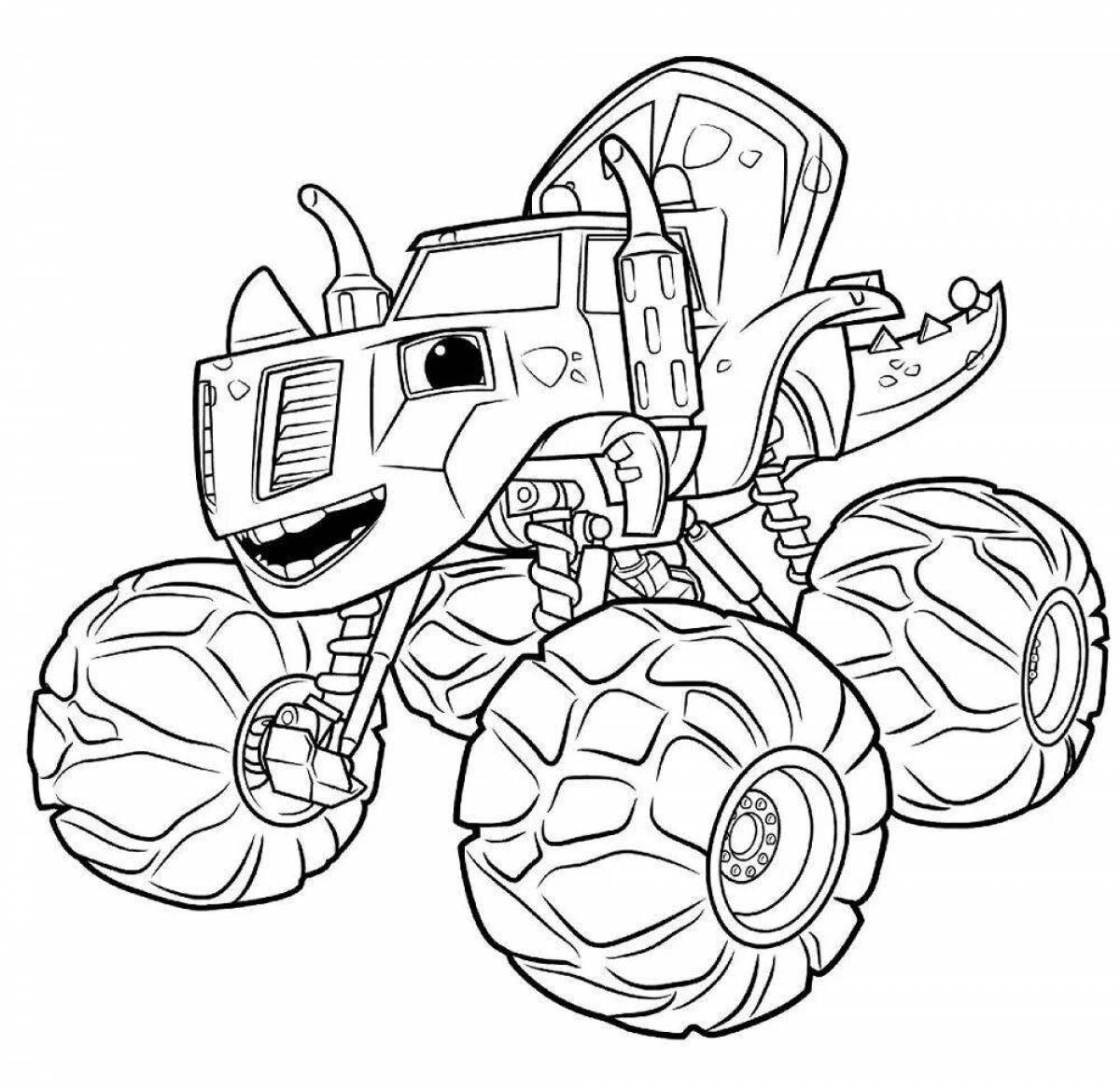 Раскраска славного рычания