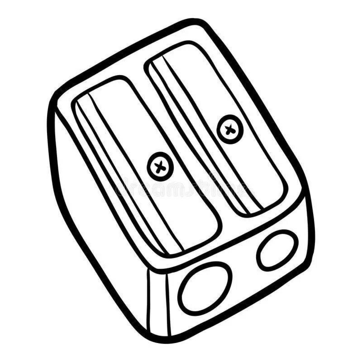 Photo Coloring luminous sharpener