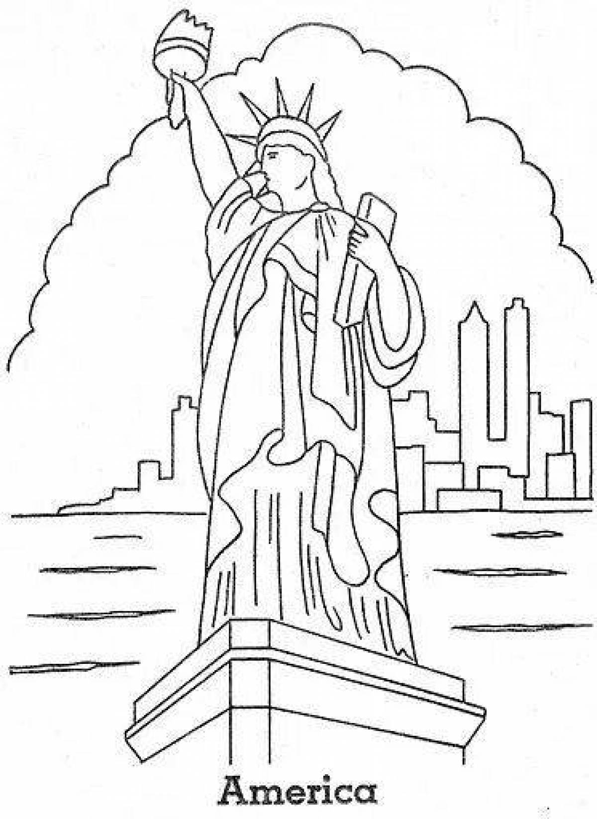 Awesome coloring sculpture