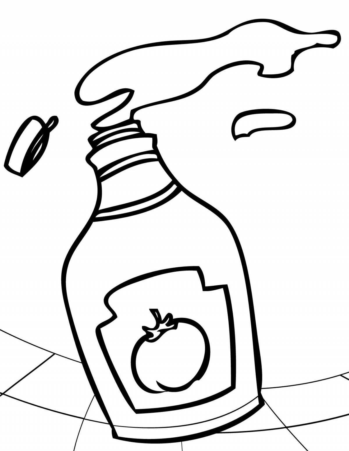 Bright mayonnaise coloring