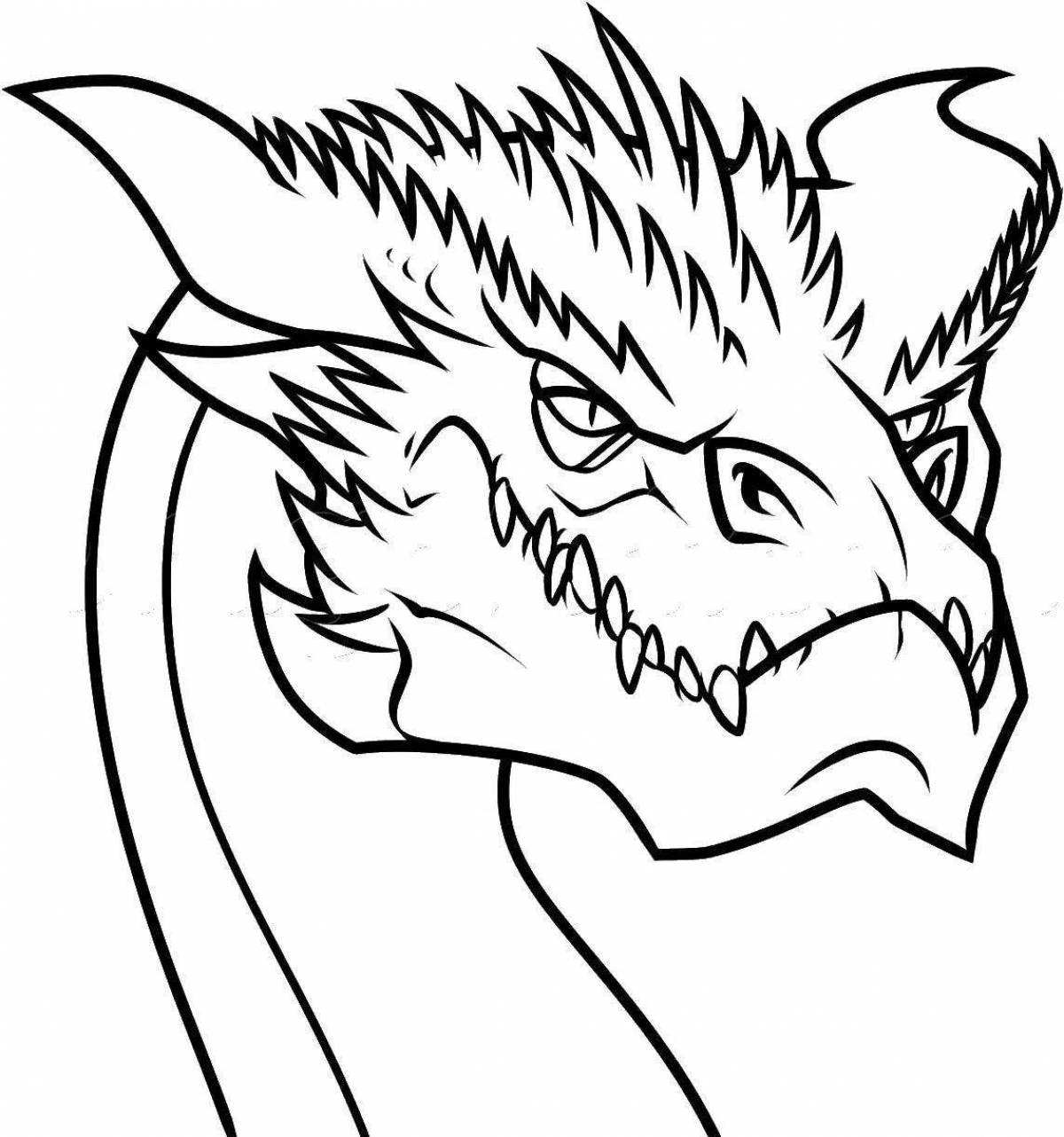 Bright smaug coloring