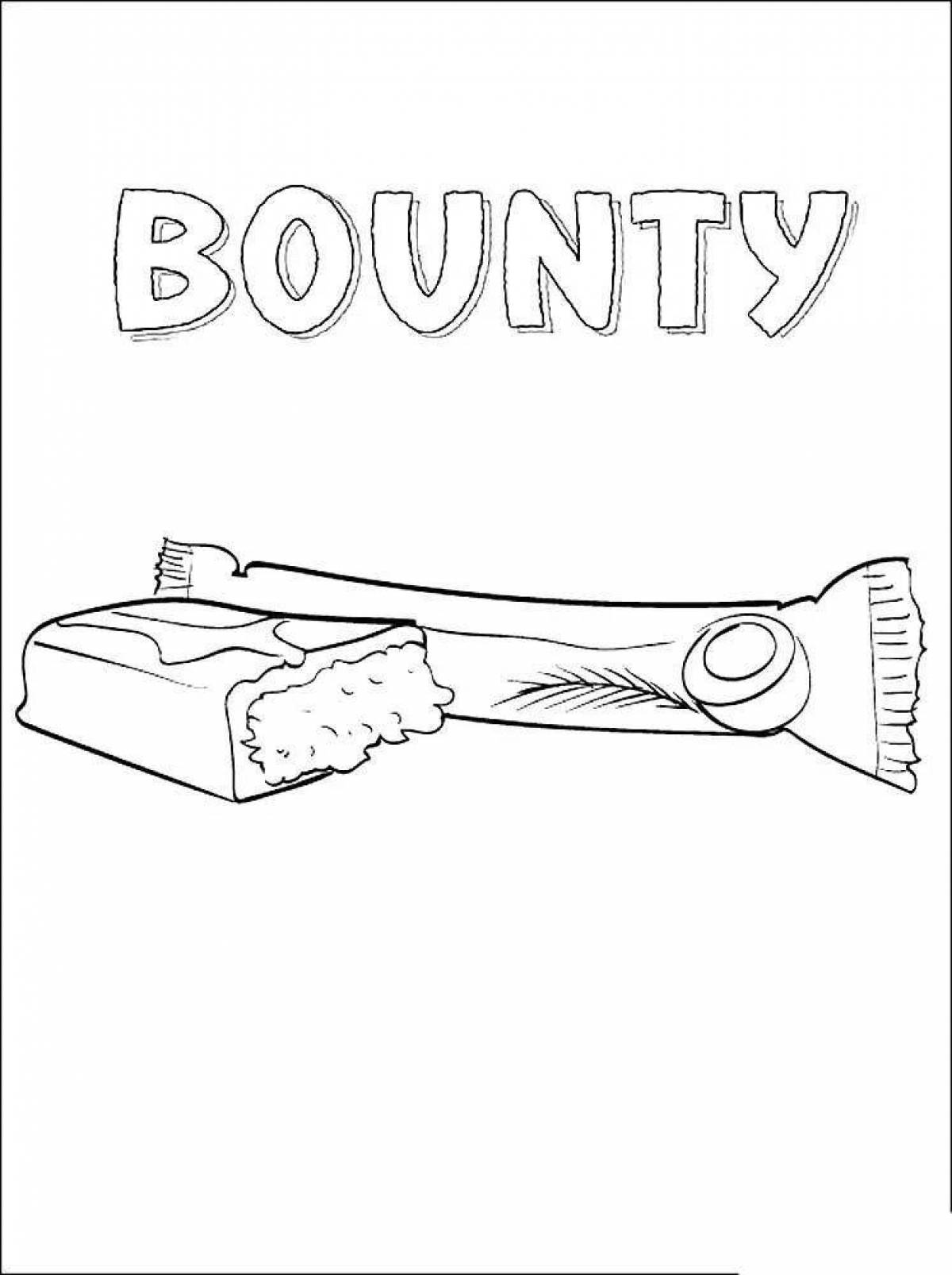 Photo Beautiful coloring of milka