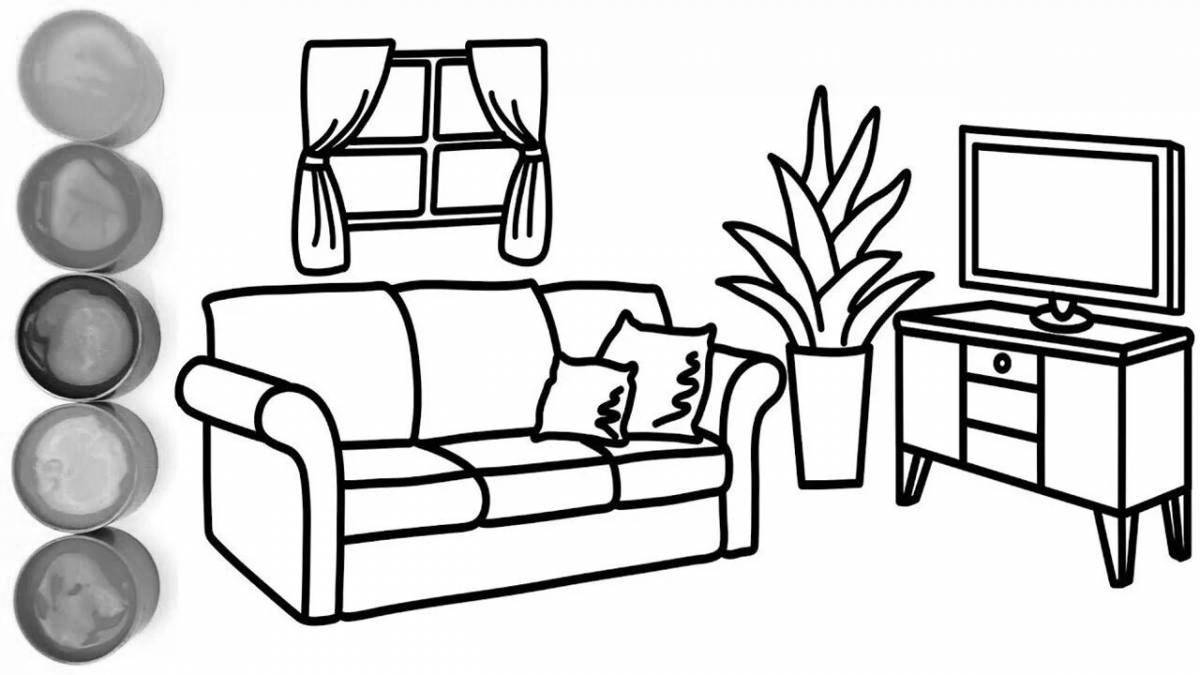 Зал игривых раскрасок