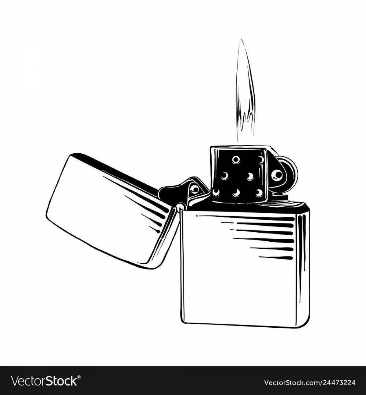 Lighter humorous coloring book