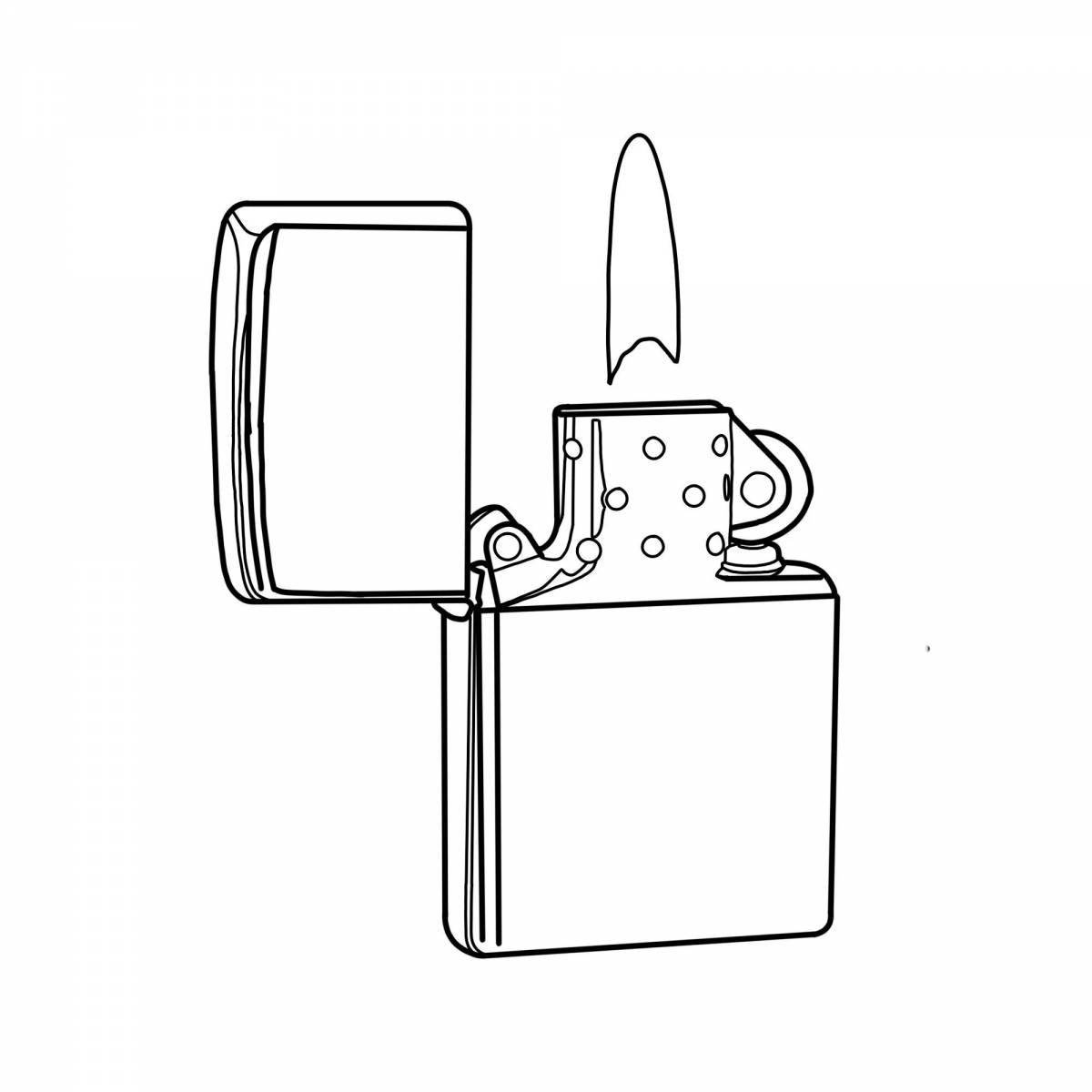 Lighter fun coloring