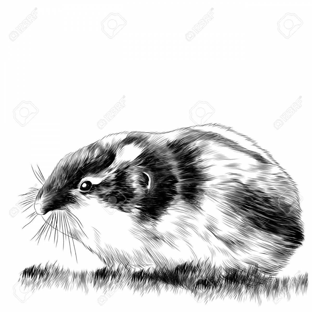 Coloring cute lemmings