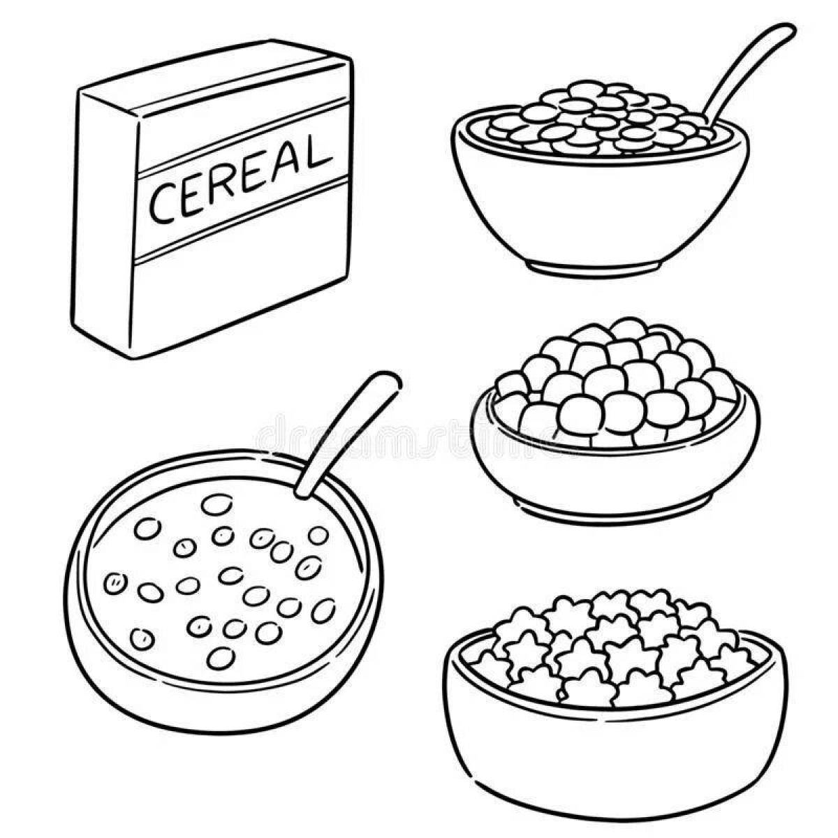 Coloring great cereal