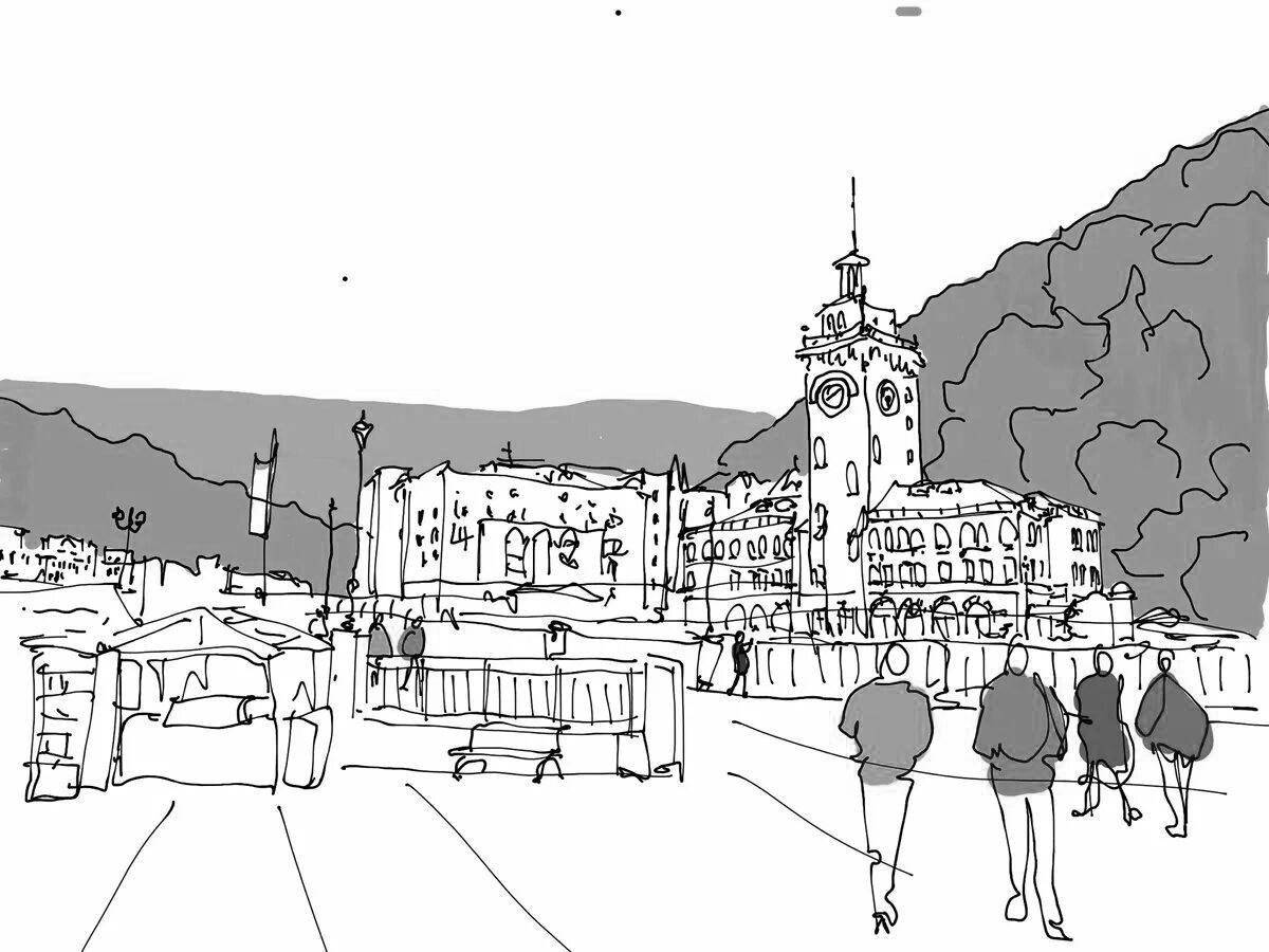 Amazing Sochi coloring book