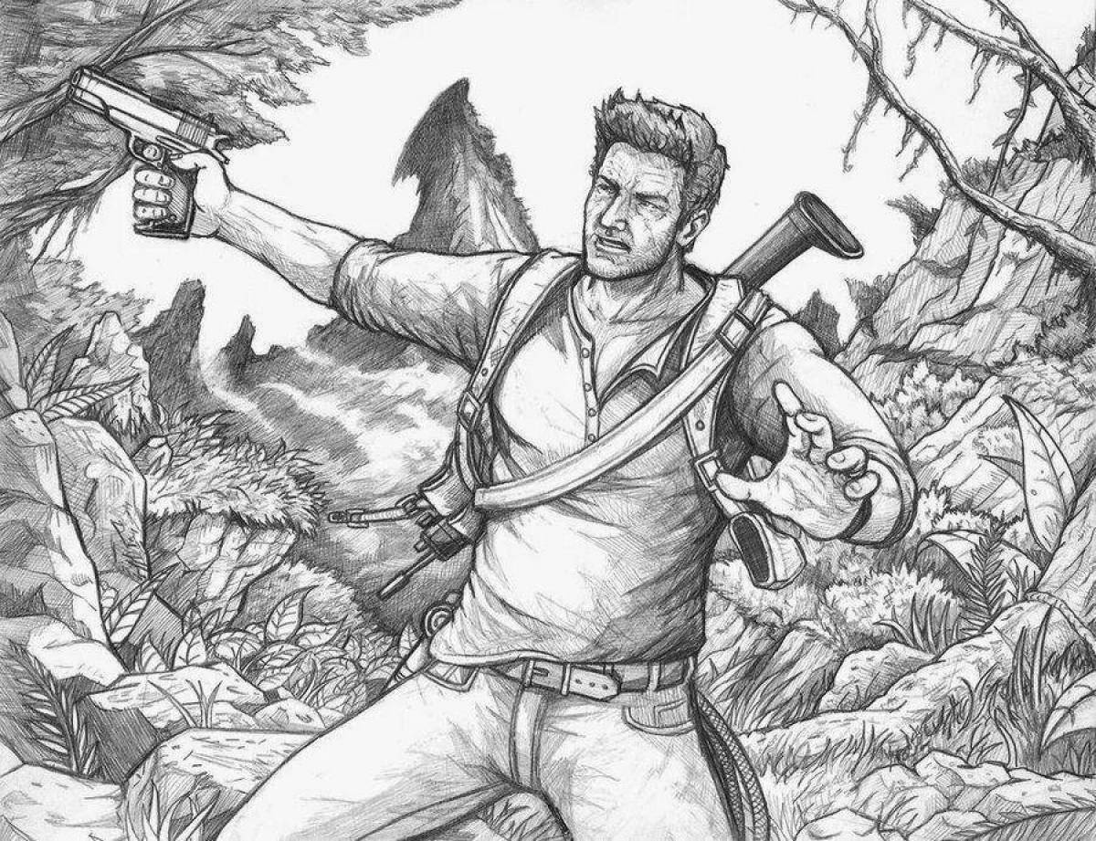 Uncharted bright coloring