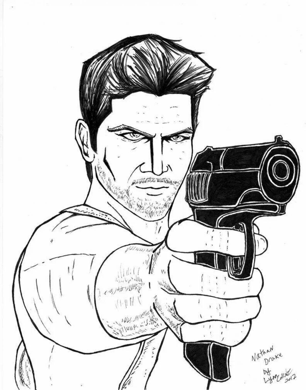 Fun uncharted coloring book