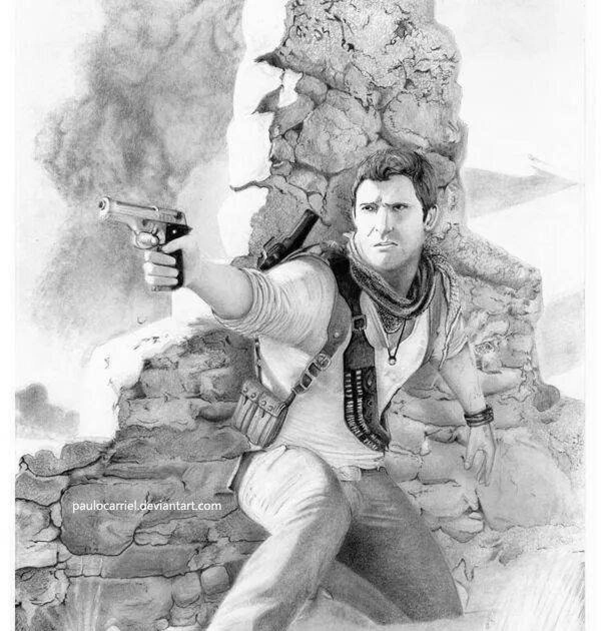 Ослепительная неизведанная раскраска