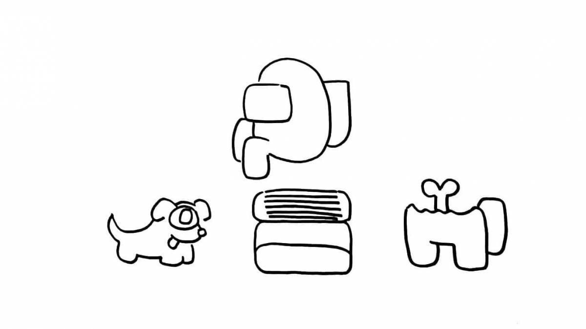 Раскраска Невероятная раскраска аманго