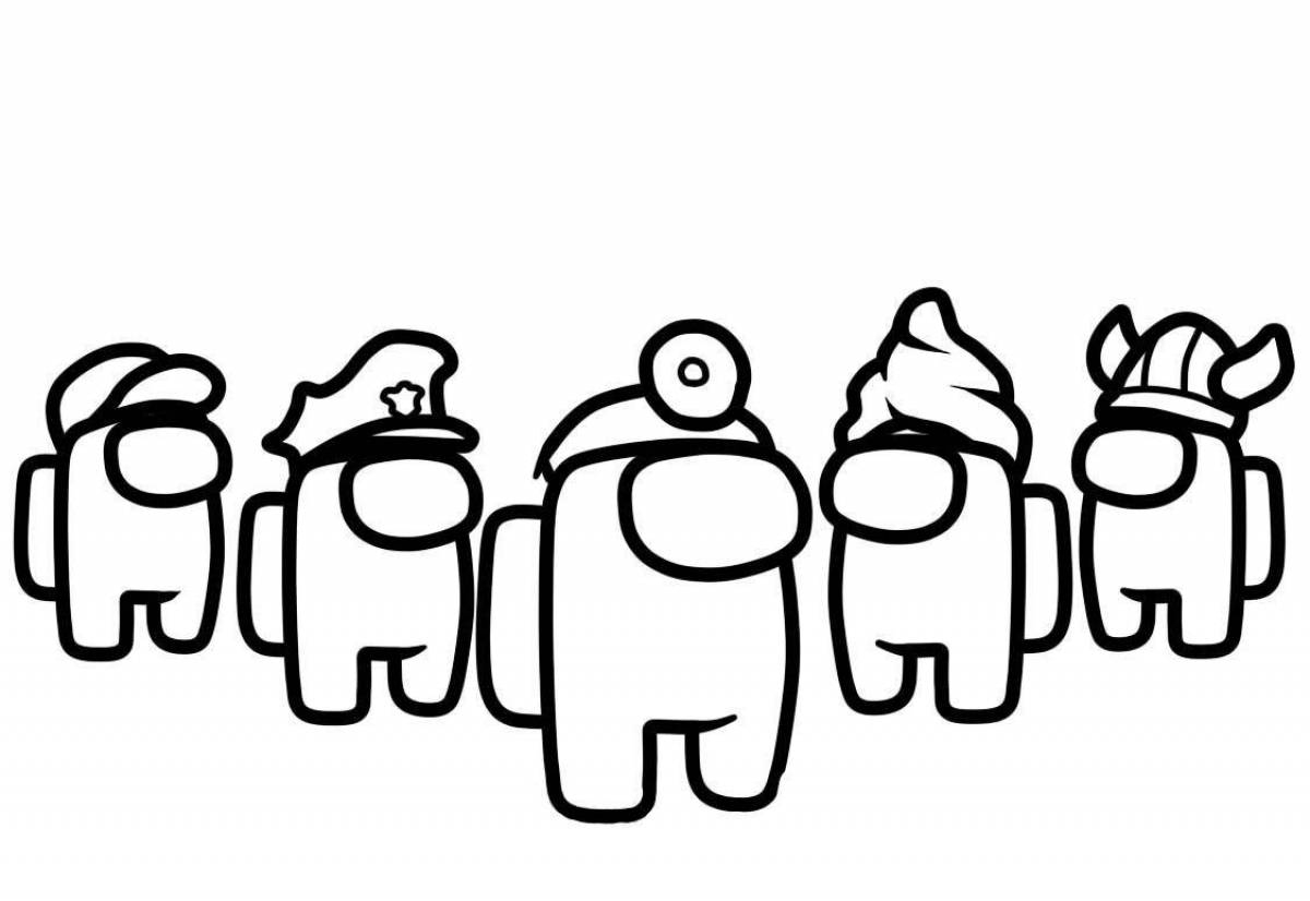 Раскраска Прекрасная страница раскраски аманго