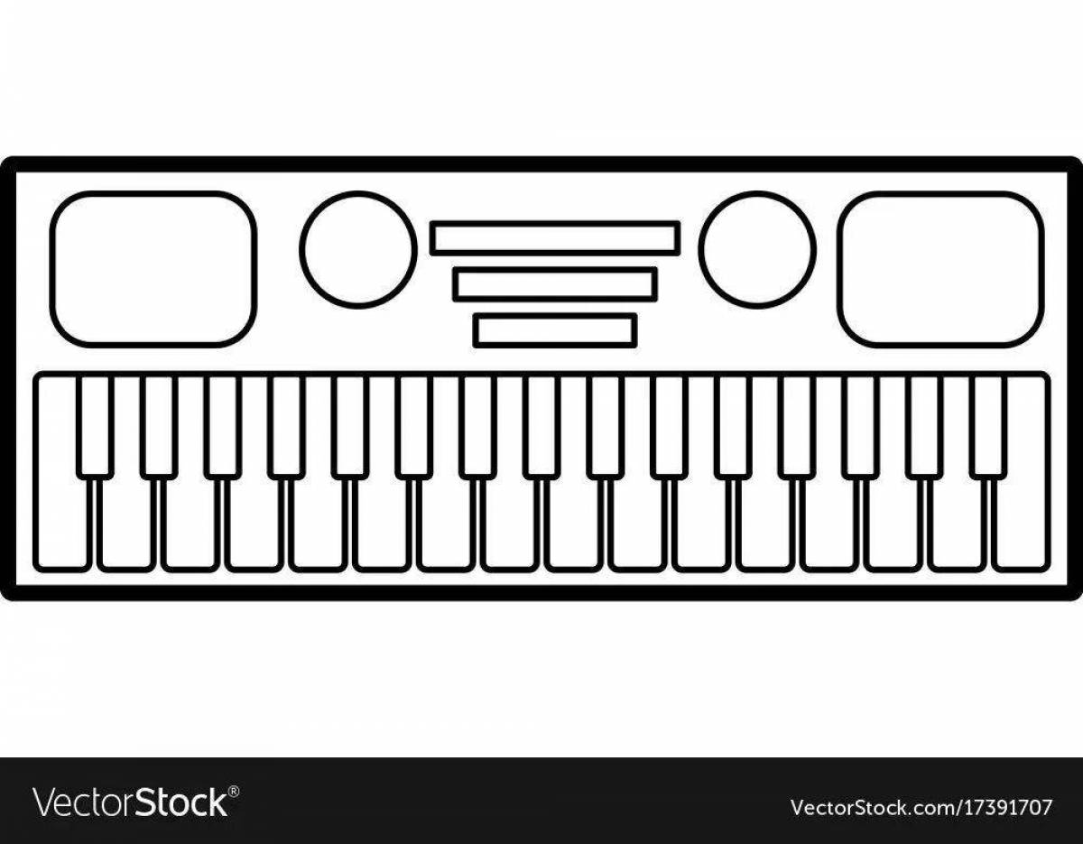 Coloring bright synthesizer