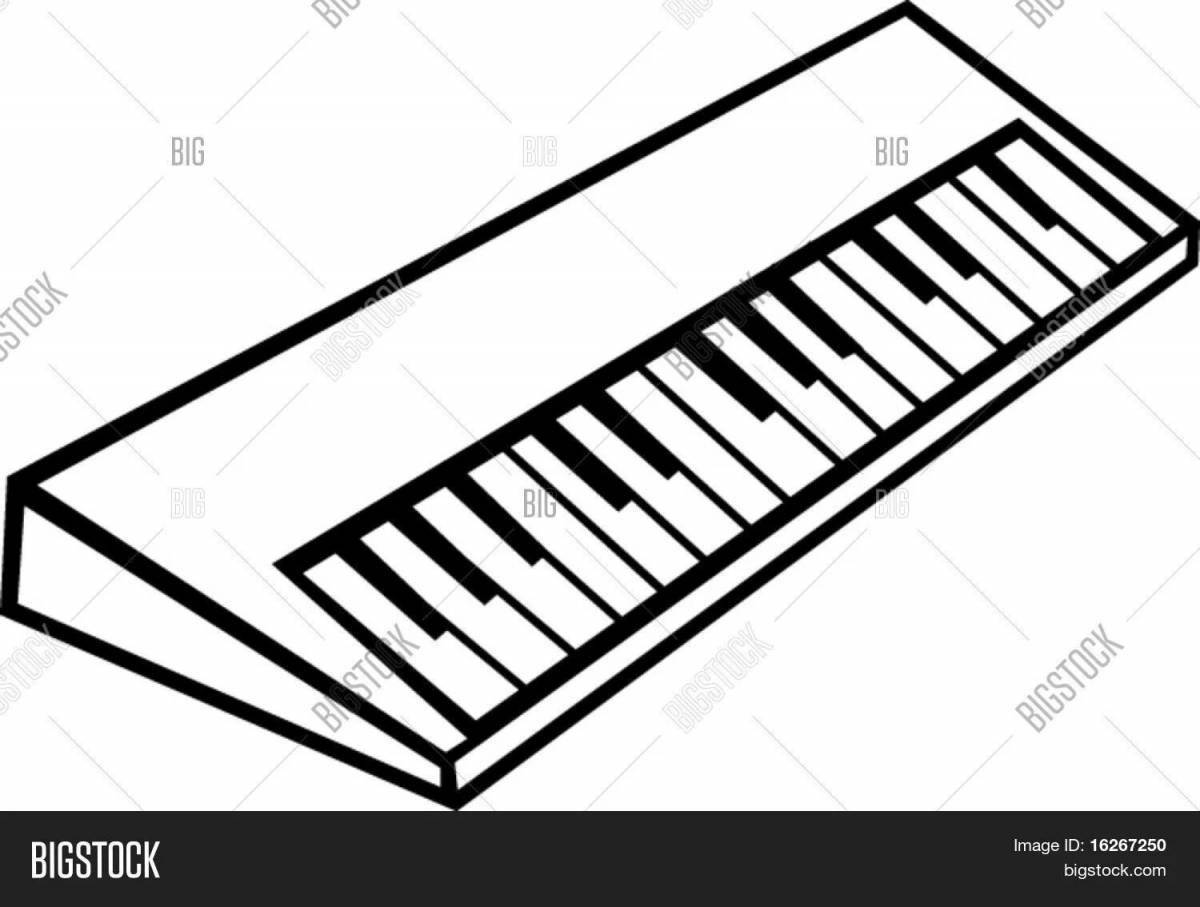Цветной синтезатор раскраски