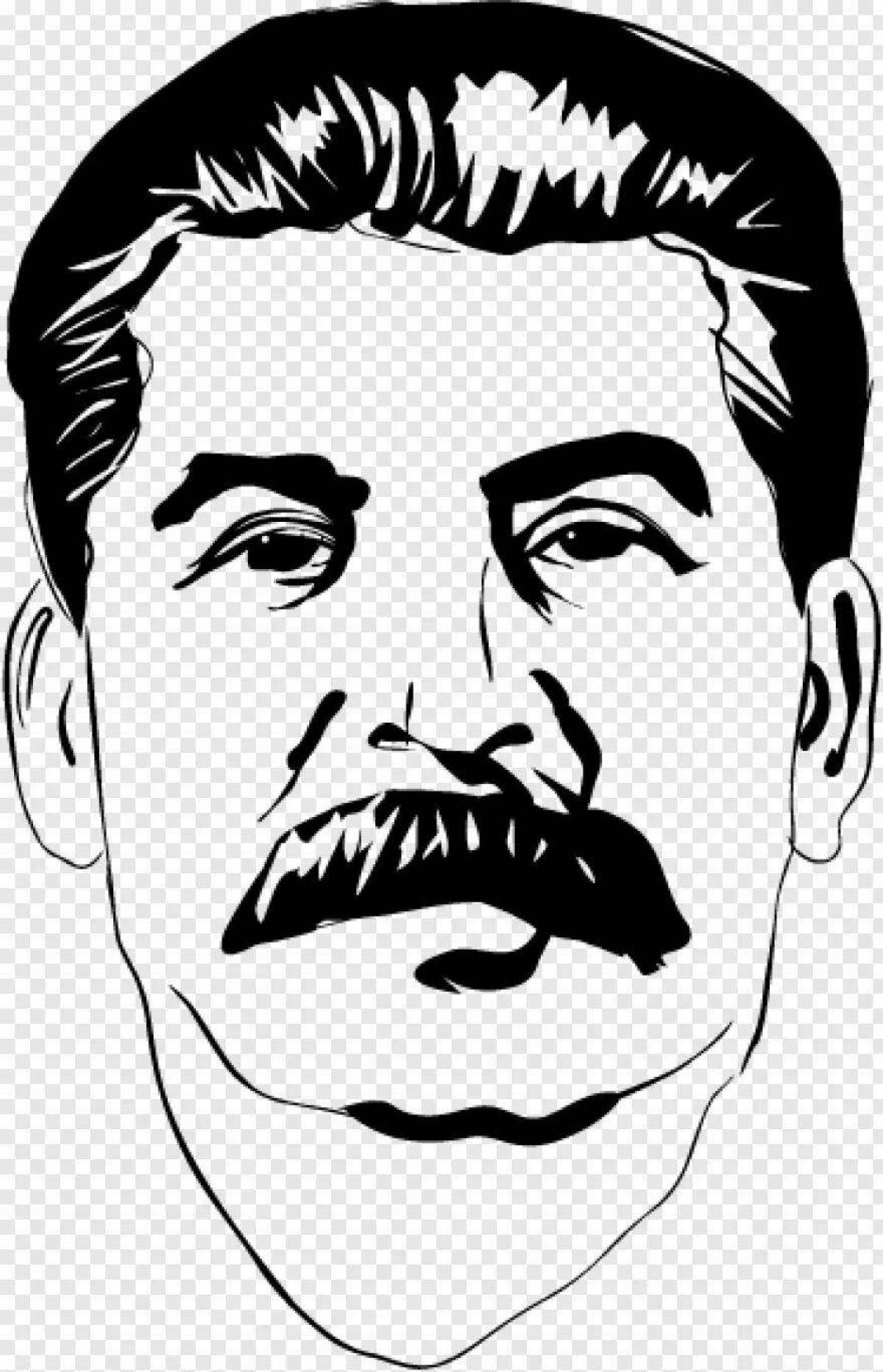 Great coloring of stalin