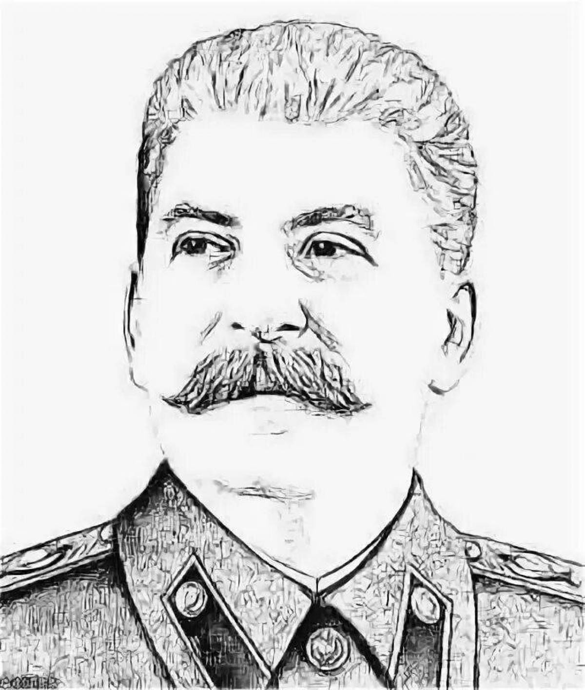 Stalin fun coloring