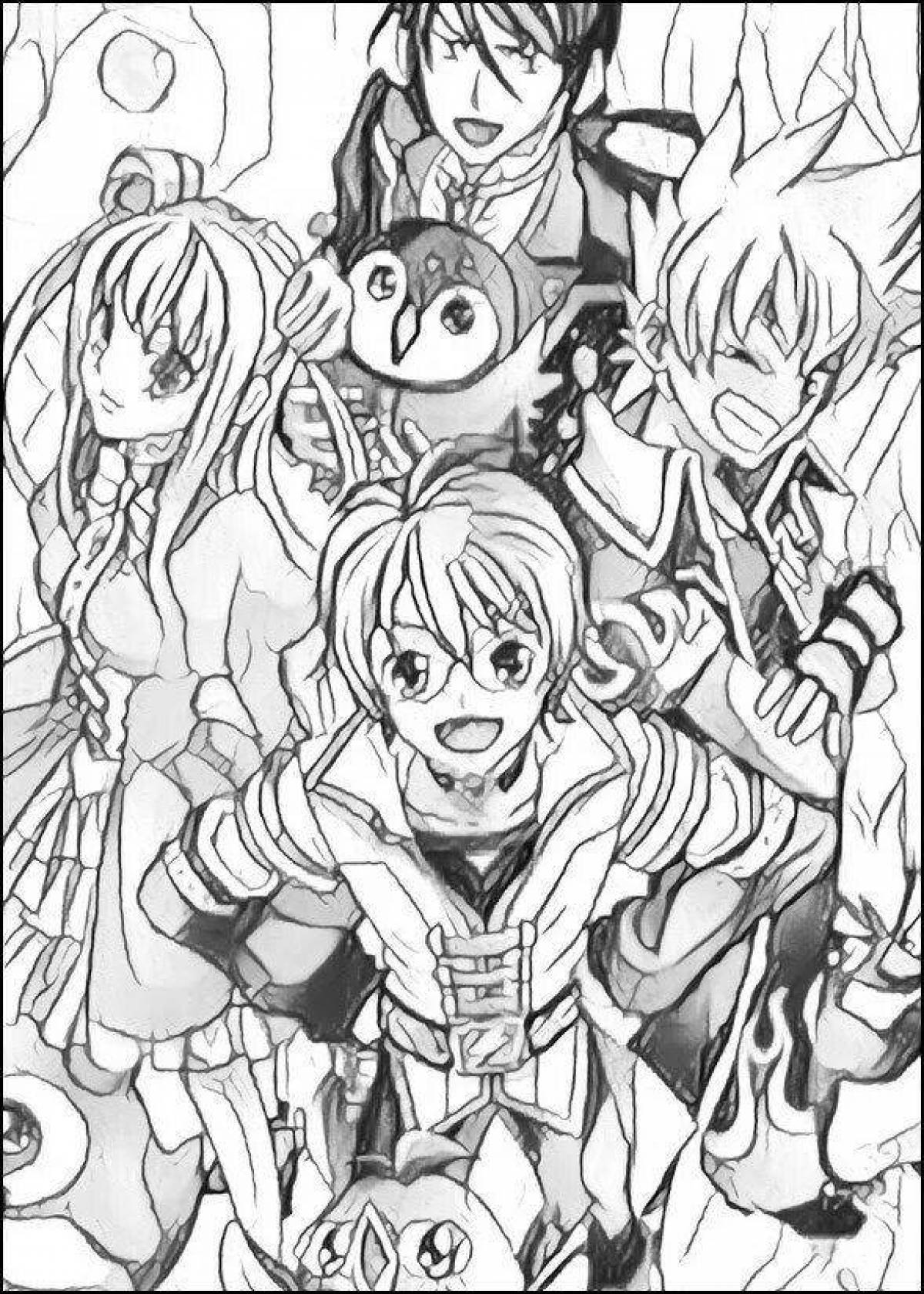 Coloring harmony infinity needed