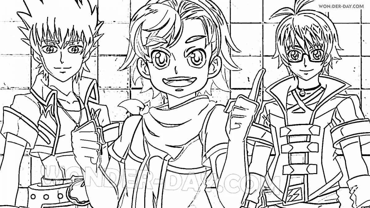 Refreshing infinity need coloring page