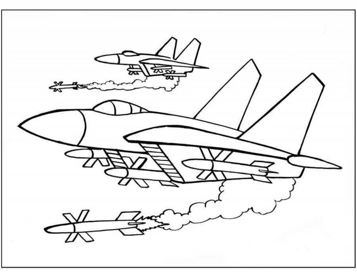 Our army coloring page